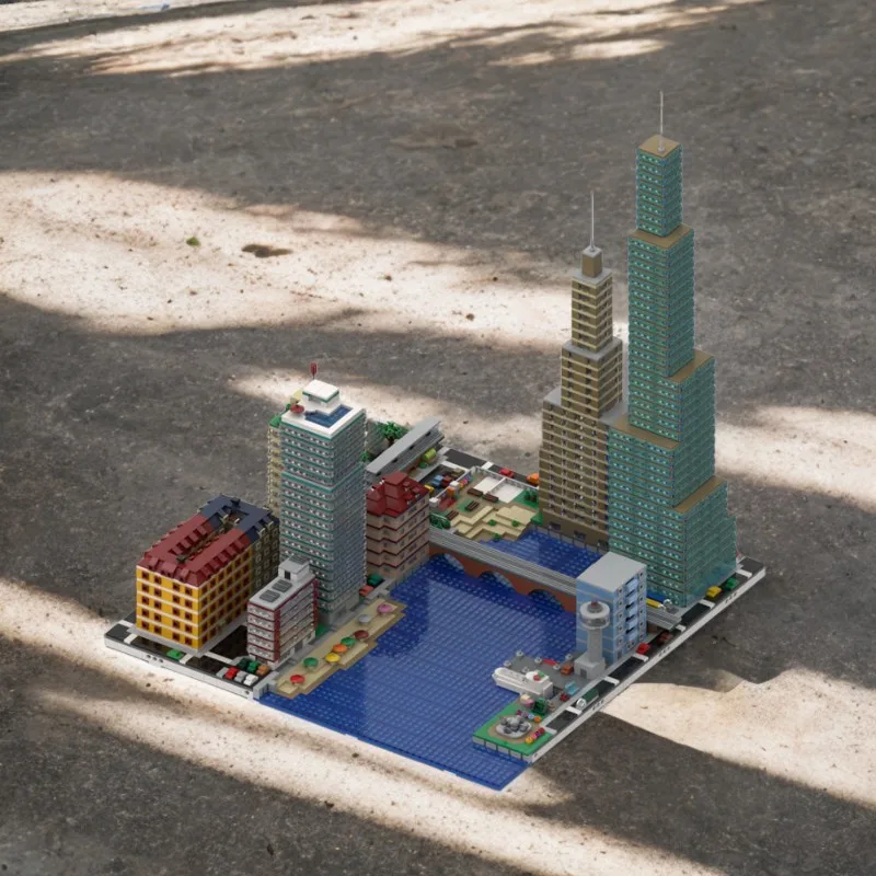 5954 шт. модульный микрополис морской MOC-ахитектурные водные модули городской макет строительные блоки
5954 шт. модульный микрополис морской MOC-ахитектурные водные модули городской макет строительные блоки