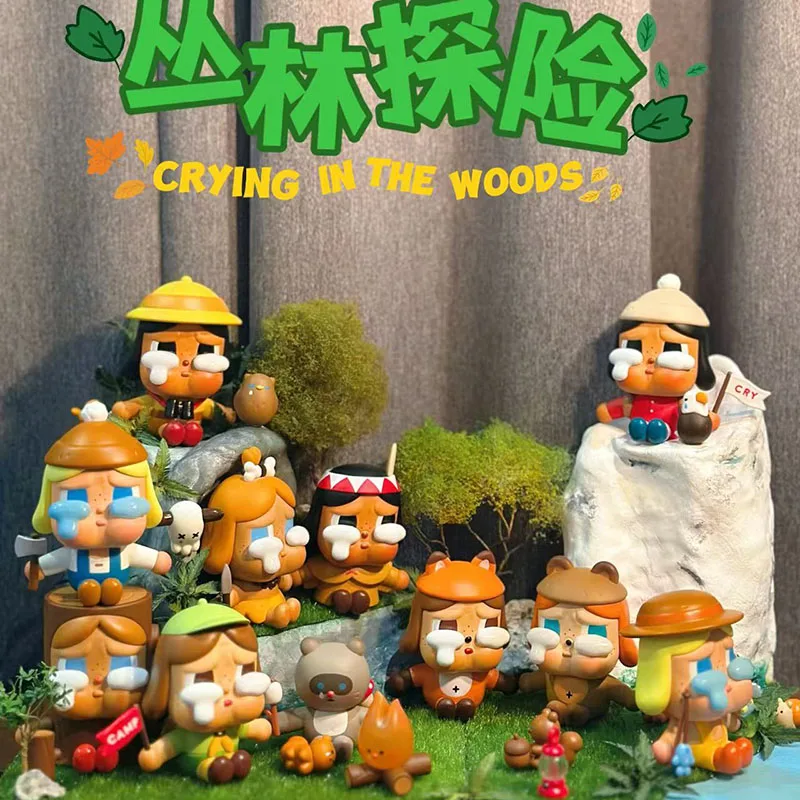 CRYBABY Jungle Adventure Crying In The Woods Series 100% Original Blind Box Toys Guess Bag Mystery Box Mistery Caixa Action
CRYBABY Jungle Adventure Crying In The Woods Series 100% Original Blind Box Toys Guess Bag Mystery Box Mistery Caixa Action
