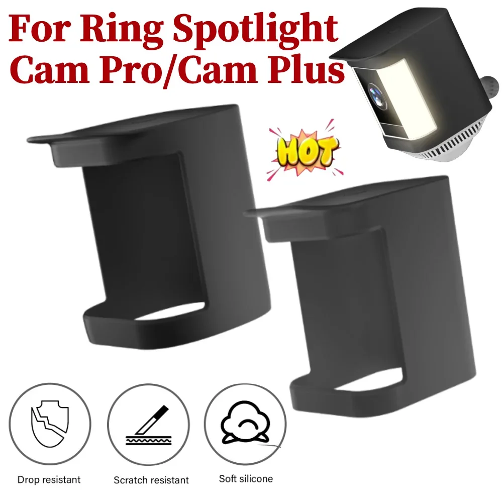 Silicone Security Camera Protective Case Weather-proof Monitor Camera Protective Cover for Ring Spotlight Cam Pro/Cam Plus
Silicone Security Camera Protective Case Weather-proof Monitor Camera Protective Cover for Ring Spotlight Cam Pro/Cam Plus