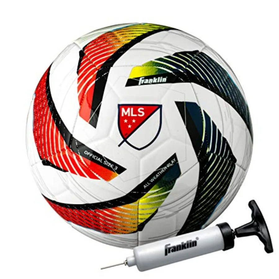 MLS Tornado Soccer Ball - Soft Cover - Official Size and Weight Soccer Ball - Air Pump Included
MLS Tornado Soccer Ball - Soft Cover - Official Size and Weight Soccer Ball - Air Pump Included