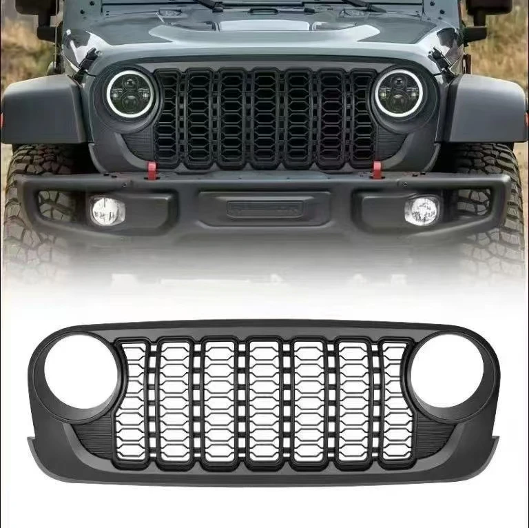 Jeep Wrangler JL 2024 Model Grille Modification, ABS Material Suitable For 2018 And Later Models
Jeep Wrangler JL 2024 Model Grille Modification, ABS Material Suitable For 2018 And Later Models