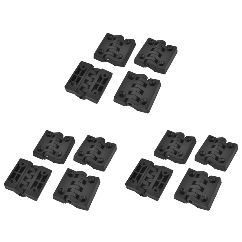 ABKJ-12 Pieces Hinges For Cabinet Doors, Made Of Plastic, Reinforced, 40 X 40 Mm 
ABKJ-12 Pieces Hinges For Cabinet Doors, Made Of Plastic, Reinforced, 40 X 40 Mm