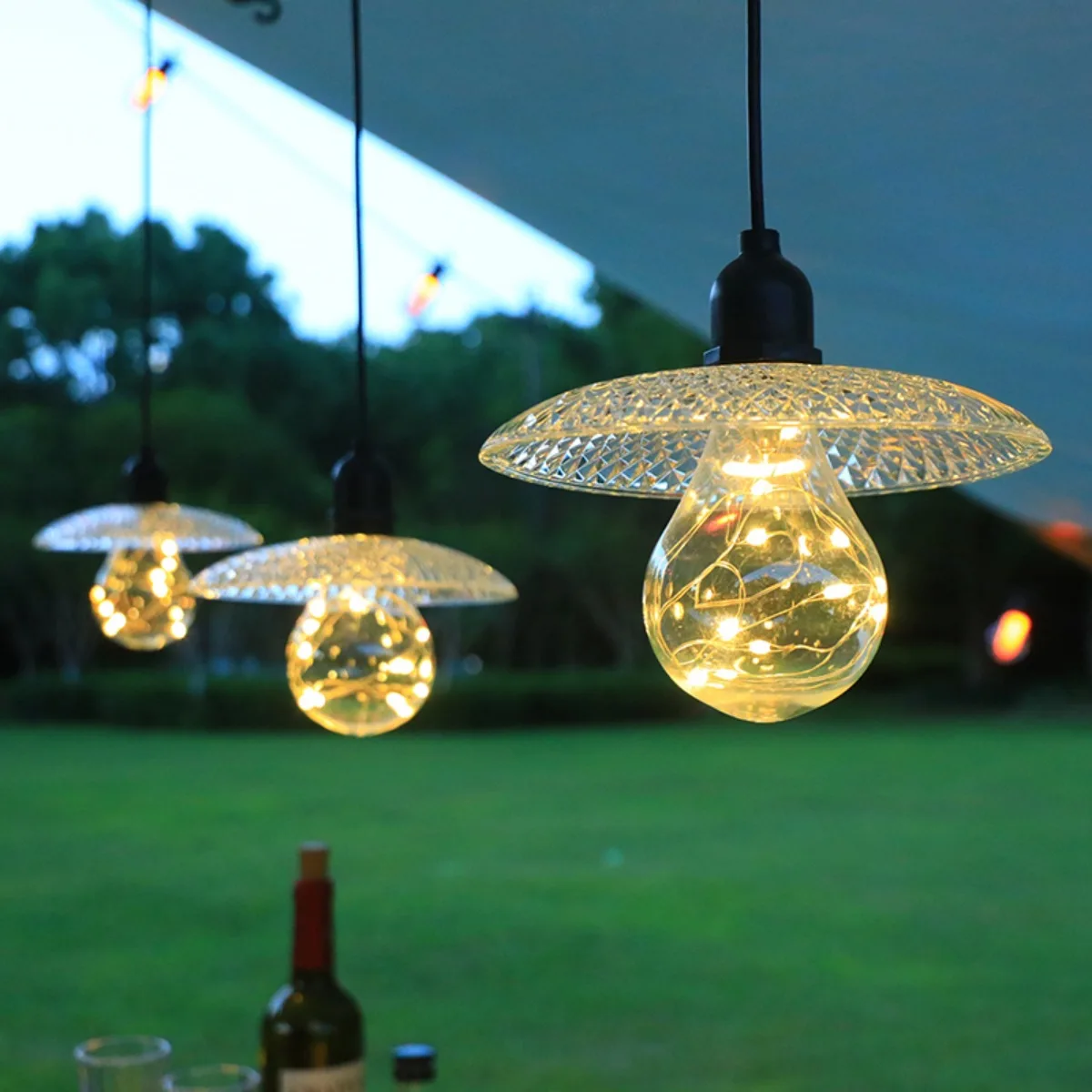 Outdoor Bulb Shaped Solar Light Waterproof Sunlight Powered Lamp For Outdoor Camping Tent Patio Stair Fence Balcony Garden Decor
Outdoor Bulb Shaped Solar Light Waterproof Sunlight Powered Lamp For Outdoor Camping Tent Patio Stair Fence Balcony Garden Decor