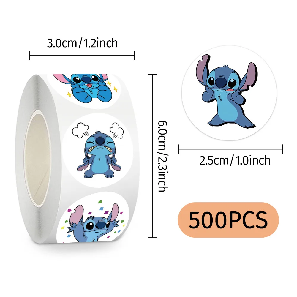 Lovely Stitch Pattern Roll Stickers 500pcs Creative Decor Supplies for Art Craft Diary Planner
Lovely Stitch Pattern Roll Stickers 500pcs Creative Decor Supplies for Art Craft Diary Planner