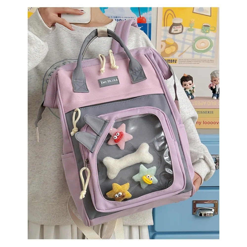 New Y2k Aesthetic Trendy Ulzzang Ita Bag Large Capacity Women's Casual Backpack for Travel Sweet Cool Backpack
New Y2k Aesthetic Trendy Ulzzang Ita Bag Large Capacity Women's Casual Backpack for Travel Sweet Cool Backpack
