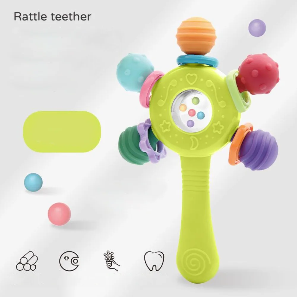 New BPA Free Sensory Teething Choke Proof Design Grip Strengthening Handle Rattle Stick Chew Toy for Hearing Teeth Development
New BPA Free Sensory Teething Choke Proof Design Grip Strengthening Handle Rattle Stick Chew Toy for Hearing Teeth Development