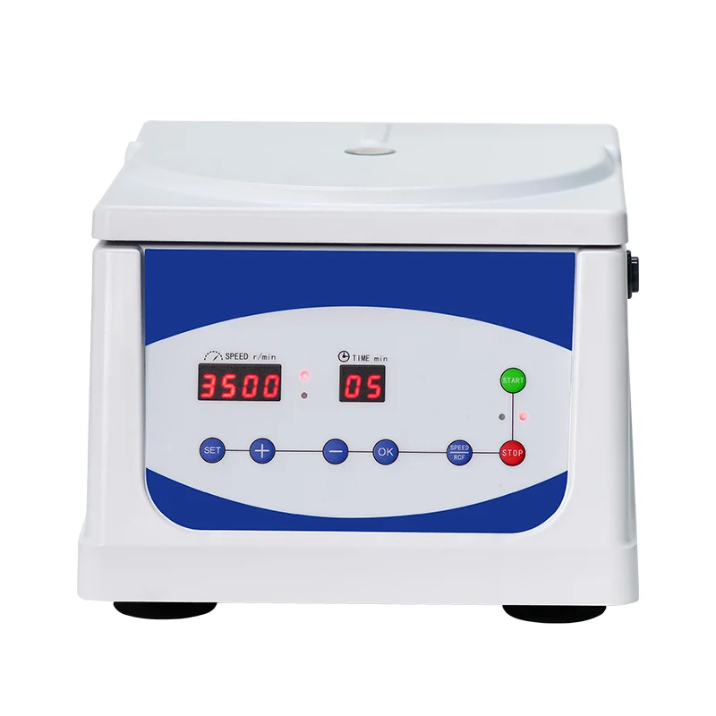 MKE TD4 Max Speed 4000rpm 2100xg Angle Rotor 15ml Tube Small Size Platelet Plasma Low Speed Centrifuge Machine P-RP
MKE TD4 Max Speed 4000rpm 2100xg Angle Rotor 15ml Tube Small Size Platelet Plasma Low Speed Centrifuge Machine P-RP