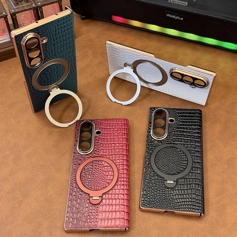 Case for Samsung Galaxy Z Fold 7 6 5 ZFold Special W24 W25 W26 Lizard Patterned Leather Rotating Bracket Mobile Phone Case Cover
Case for Samsung Galaxy Z Fold 7 6 5 ZFold Special W24 W25 W26 Lizard Patterned Leather Rotating Bracket Mobile Phone Case Cover