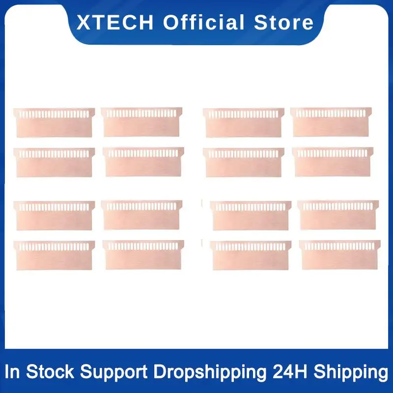 XTECH 16 Pcs Pure Copper Notebook Gaming Laptop Memory Heatsink Cooling Radiator RAM Memory Cooler Heat Sink 0.5Mm
XTECH 16 Pcs Pure Copper Notebook Gaming Laptop Memory Heatsink Cooling Radiator RAM Memory Cooler Heat Sink 0.5Mm