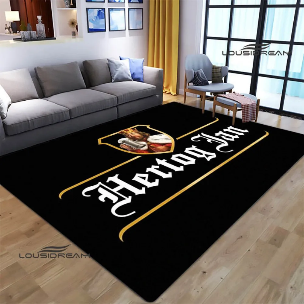 VIKAMA Black Gold Vintage Shield Pattern Rug American Luxury Bedroom Living Room Sofa Coffee Table Rug Home Decor
VIKAMA Black Gold Vintage Shield Pattern Rug American Luxury Bedroom Living Room Sofa Coffee Table Rug Home Decor