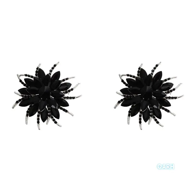 2X Crystal Brooch Pins For Women Top Quality Flower Broches Jewelry Fashion Wedding Party - Black
2X Crystal Brooch Pins For Women Top Quality Flower Broches Jewelry Fashion Wedding Party - Black