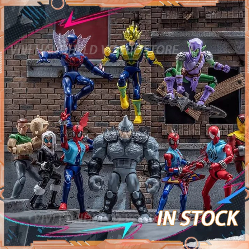 В наличии: Оригинальные сборные подвижные модели-игрушки Marvel GALAXY VERSION 06: Хоби Браун, Человек-паук 2099, Скарлет Спайдер, Черная Кошка
В наличии: Оригинальные сборные подвижные модели-игрушки Marvel GALAXY VERSION 06: Хоби Браун, Человек-паук 2099, Скарлет Спайдер, Черная Кошка