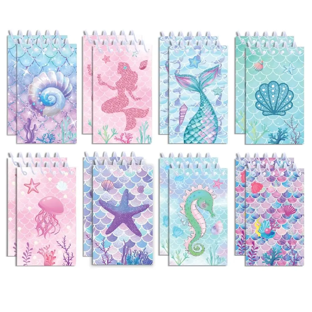 8pcs 2025 Mermaid Theme Pocket Notebooks Mini Stationery Memo Pad Portable Tearable Notepads
8pcs 2025 Mermaid Theme Pocket Notebooks Mini Stationery Memo Pad Portable Tearable Notepads