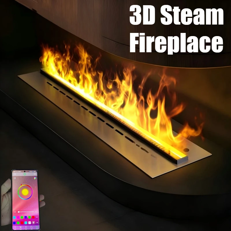 1500mm Large Water Vapor Fireplace 3D Steam Fireplace for Big Living Room RGB Color Flame instant steam fireplace firepit
1500mm Large Water Vapor Fireplace 3D Steam Fireplace for Big Living Room RGB Color Flame instant steam fireplace firepit