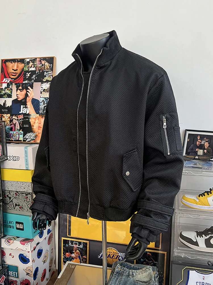 American Sle Bomber Jaet Men's Spring Autumn Version Knife Tie Honeycomb Baseball orm Loose Fit Youth Trend
American Sle Bomber Jaet Men's Spring Autumn Version Knife Tie Honeycomb Baseball orm Loose Fit Youth Trend