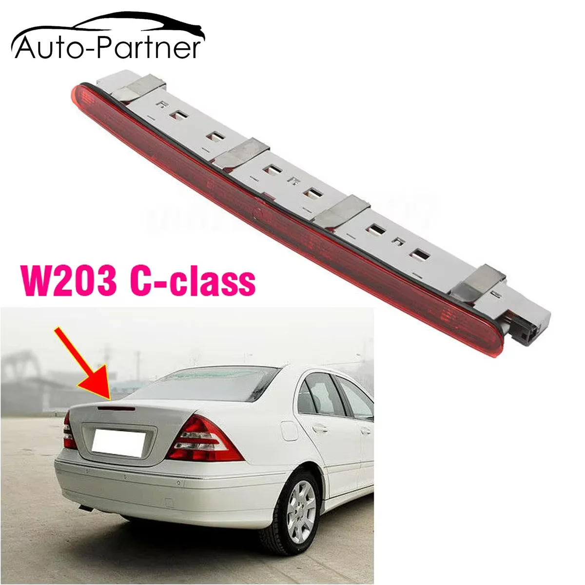 Car Rear Bumper LED Brake Light Taillight for Mercedes Benz W203 C-Class C180 C200 C240 C280 C300 2000-2007
Car Rear Bumper LED Brake Light Taillight for Mercedes Benz W203 C-Class C180 C200 C240 C280 C300 2000-2007