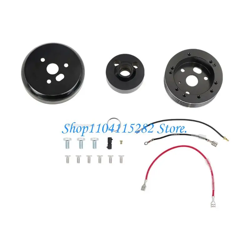 Car Steering Wheel Hub Adapter for 5 6 Hole Aluminum Construction Hub Connector
Car Steering Wheel Hub Adapter for 5 6 Hole Aluminum Construction Hub Connector
