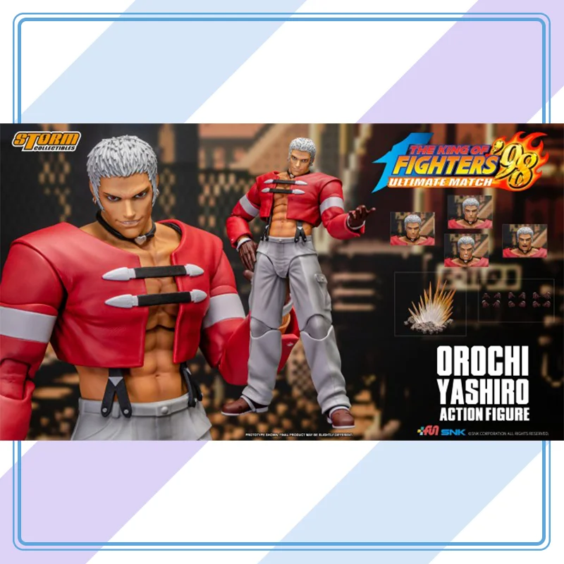 【100%original】Storm in Stock OROCHI YASHIRO THE KING OF FIGHTER ‘98 UM Collection Series Model Cartoon Character Action Figure
【100%original】Storm in Stock OROCHI YASHIRO THE KING OF FIGHTER ‘98 UM Collection Series Model Cartoon Character Action Figure