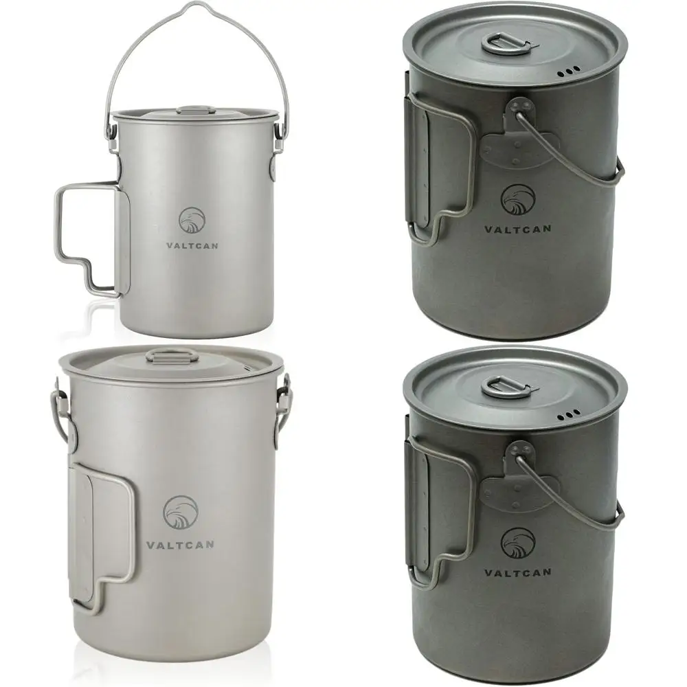 Титановая походная кружка 30 унций (900 мл, 0.95 кварты) – легкая чашка для кемпинга и туризма
Титановая походная кружка 30 унций (900 мл, 0.95 кварты) – легкая чашка для кемпинга и туризма