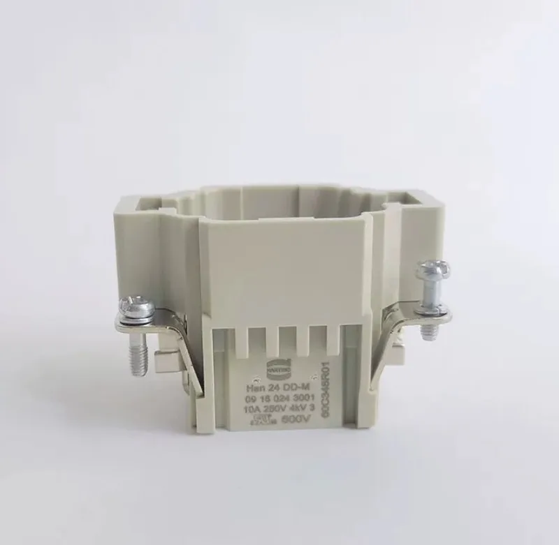 09160243001 HARTING Heavy Duty Connector 6B 24 Pin Male Plug Crimp Pin
09160243001 HARTING Heavy Duty Connector 6B 24 Pin Male Plug Crimp Pin
