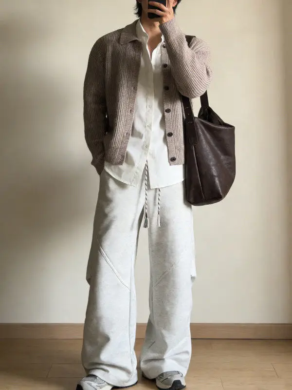 Cleanfit k Blue Fce Lined Men's Casual Pants American Sle Straight Leg Sweatpants Winter Drapey Knife Trousers
Cleanfit k Blue Fce Lined Men's Casual Pants American Sle Straight Leg Sweatpants Winter Drapey Knife Trousers