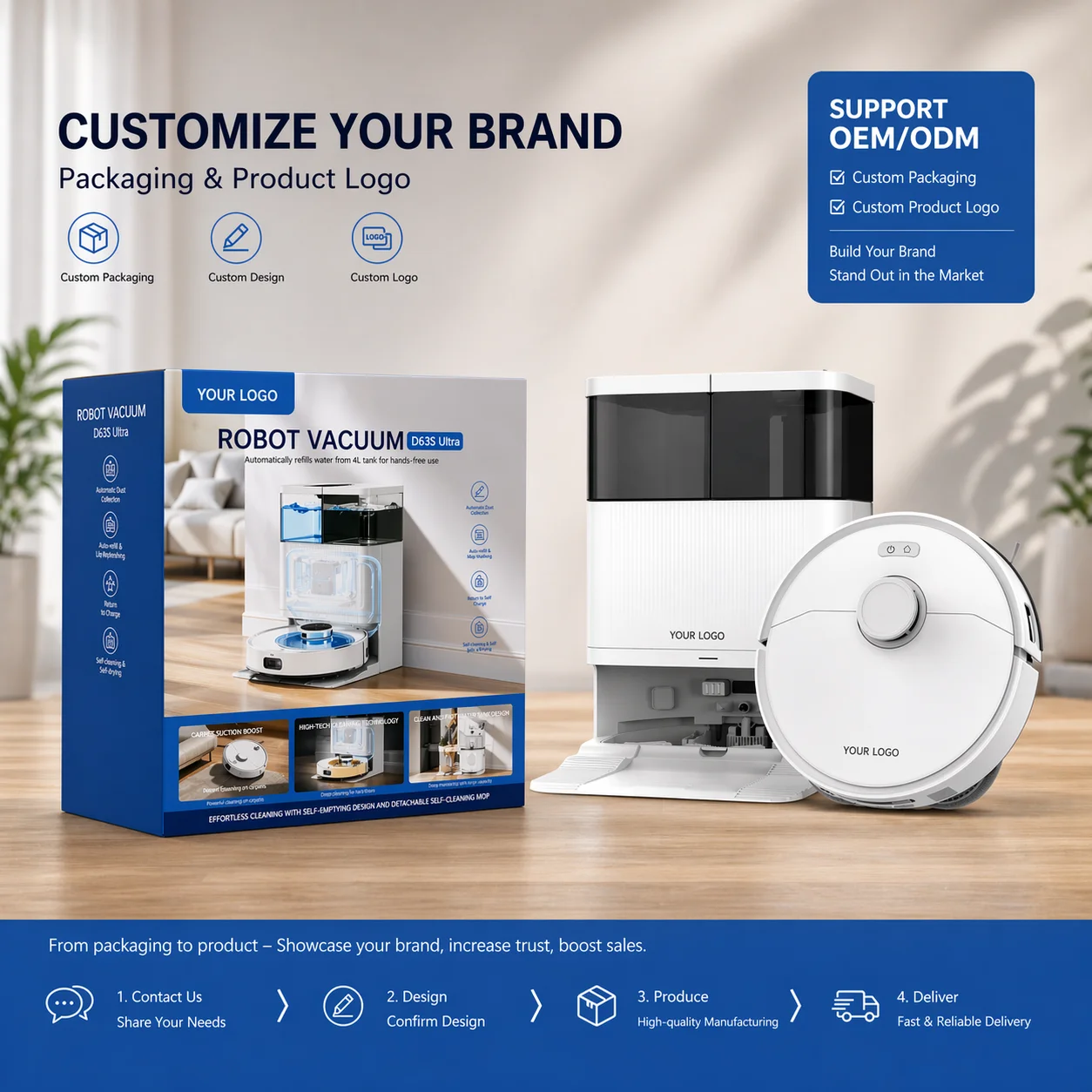 D63S Ultra 10000pa Aspirateur Robot Automatic Robot Vacuum Cleaner And Mop Self Clean With Hot Air Drying
D63S Ultra 10000pa Aspirateur Robot Automatic Robot Vacuum Cleaner And Mop Self Clean With Hot Air Drying