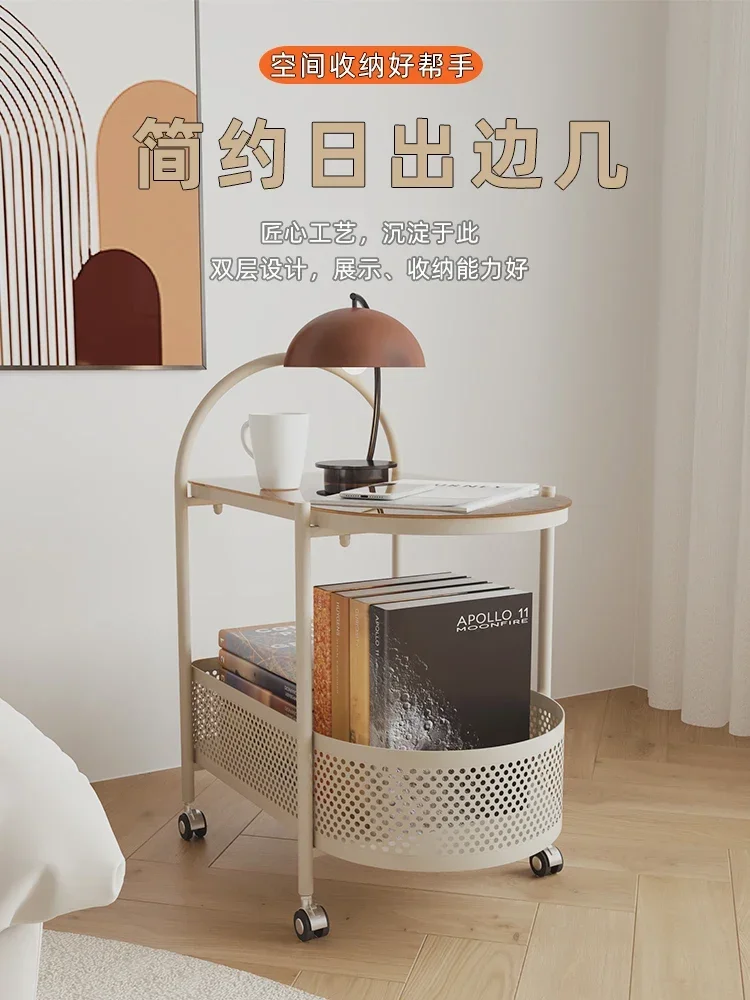 Side Table with Wheels Small Cart Creative Living Room Small Tea Table Net Red ins Sofa Glass Side Cabinet
Side Table with Wheels Small Cart Creative Living Room Small Tea Table Net Red ins Sofa Glass Side Cabinet