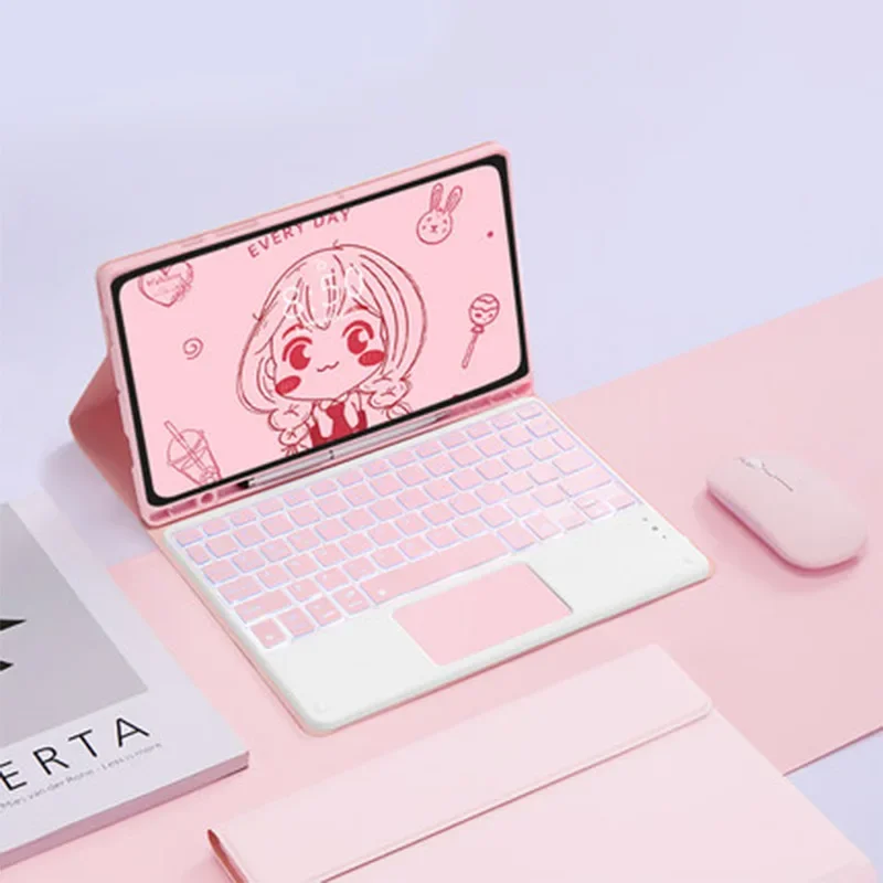 For iPad Pro 11 Inch Case 2024 M4 A2836 A3006 With Backlit Keyboard Detachable Keyboard With Case For Pro 11" 2024 A2837 Funda
For iPad Pro 11 Inch Case 2024 M4 A2836 A3006 With Backlit Keyboard Detachable Keyboard With Case For Pro 11" 2024 A2837 Funda