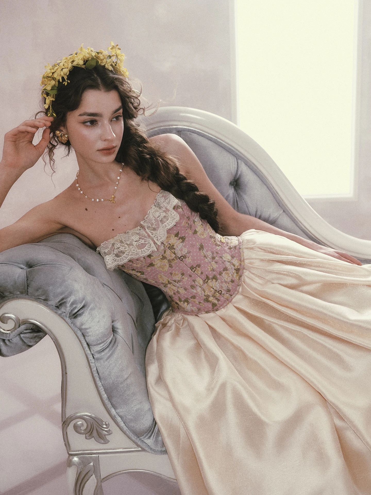 Pink Floral Embroidery Lace Made Fishbone Bralette Top Classic Style Women's Vest Strapless Spring Summer Fashion Element Lace
Pink Floral Embroidery Lace Made Fishbone Bralette Top Classic Style Women's Vest Strapless Spring Summer Fashion Element Lace
