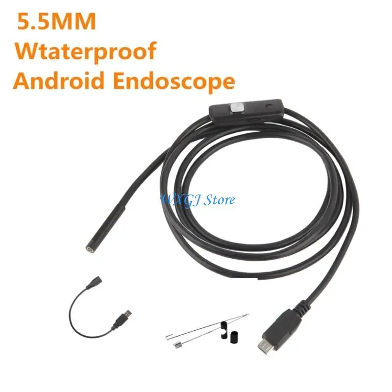 37JE Endoscope Camera Snake Sewer Industrial Pipings Borescope Car Inspection Endoscopy Waterproof For Cellphone
37JE Endoscope Camera Snake Sewer Industrial Pipings Borescope Car Inspection Endoscopy Waterproof For Cellphone