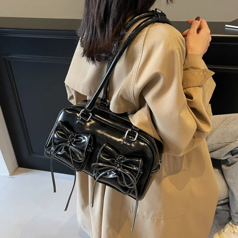 Fashion 2025 Winter Small Boston Tote Soft PU Leather Women's Handbags Shoulder Crossbody Bags For Women Underarm Bag
Fashion 2025 Winter Small Boston Tote Soft PU Leather Women's Handbags Shoulder Crossbody Bags For Women Underarm Bag
