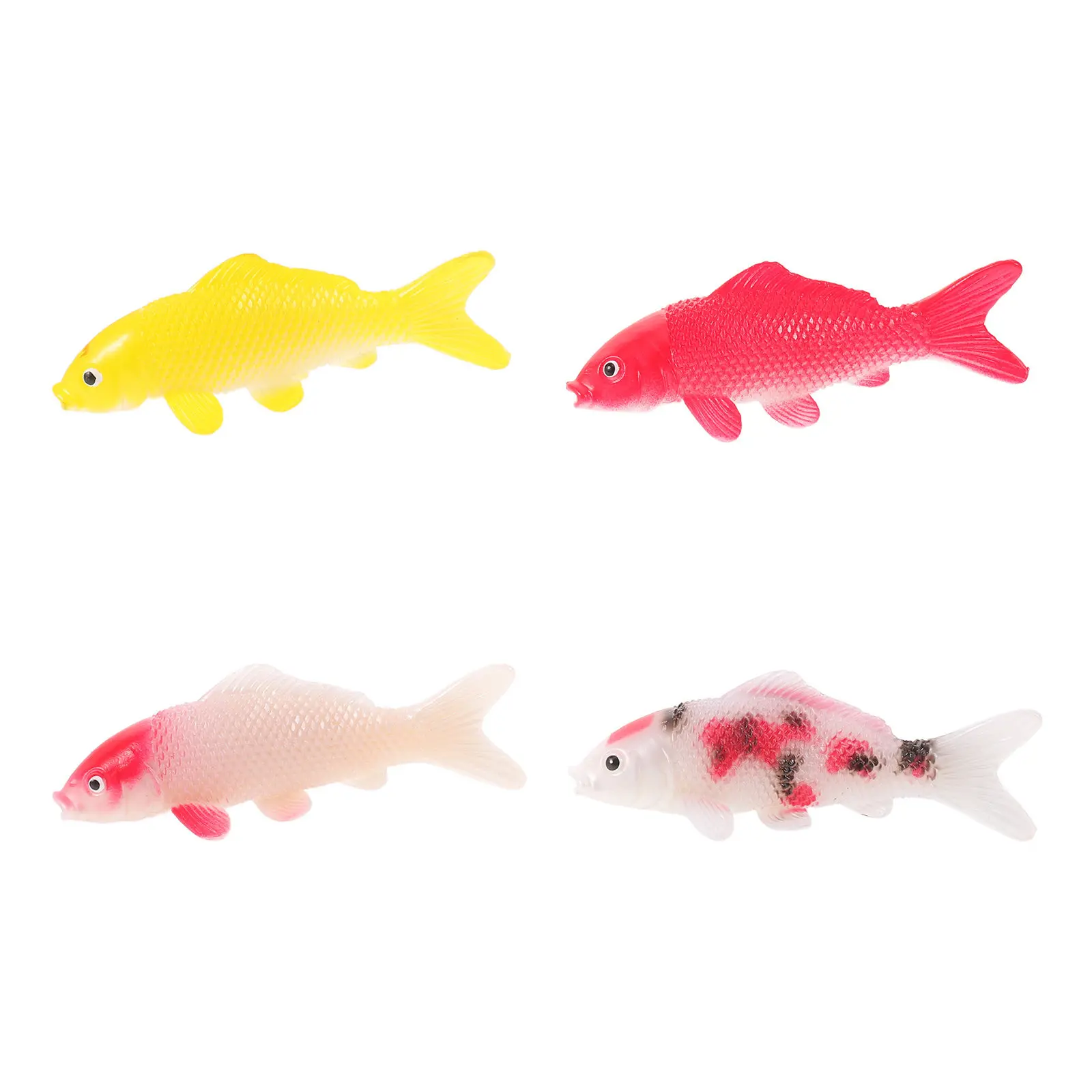 4Pcs Mini Koi Fish Realistic Tiny Goldfish Aquarium Decor Miniature Landscape Ornament Floating Plastic Aquarium Accessories
4Pcs Mini Koi Fish Realistic Tiny Goldfish Aquarium Decor Miniature Landscape Ornament Floating Plastic Aquarium Accessories