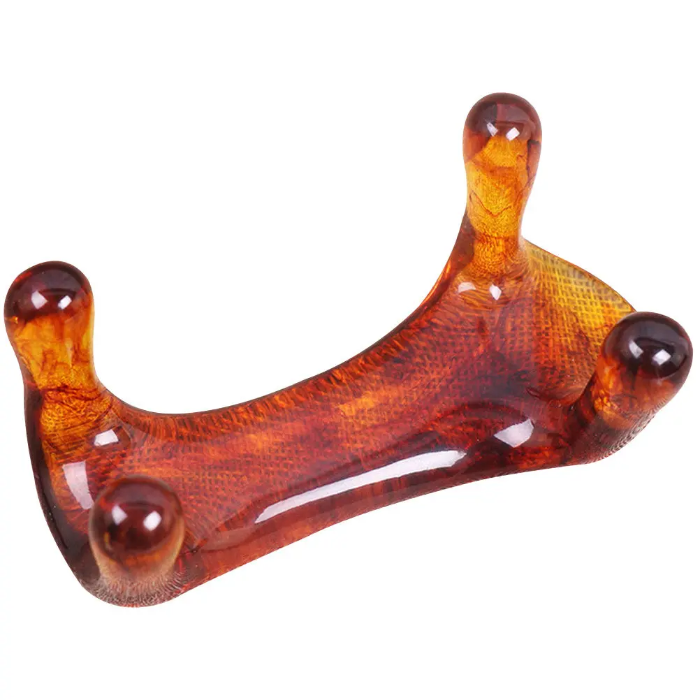 Handheld Resin Acupoint Massager Small Multi Functional Neck Shoulder Back Facial Massage Tool Reusable Hand Held Massager
Handheld Resin Acupoint Massager Small Multi Functional Neck Shoulder Back Facial Massage Tool Reusable Hand Held Massager