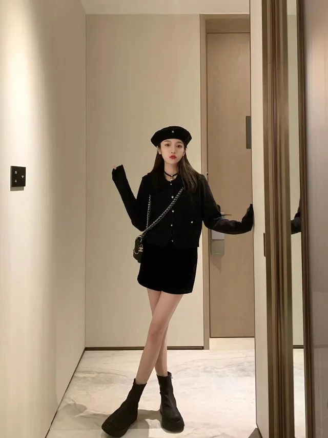 Женский свитер с воротником-лепестком, вязаная кофта, модная верхняя одежда в корейском стиле, для повседневной носки, FF BLUE LA
Женский свитер с воротником-лепестком, вязаная кофта, модная верхняя одежда в корейском стиле, для повседневной носки, FF BLUE LA