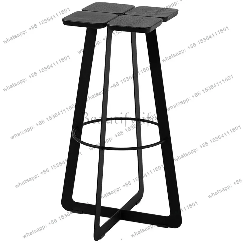 Industrial Iron Leg Bar Stools Black Minimalist Design Tall Creative Bar Chairs Light Luxury Island Sillas De Bar Furniture
Industrial Iron Leg Bar Stools Black Minimalist Design Tall Creative Bar Chairs Light Luxury Island Sillas De Bar Furniture
