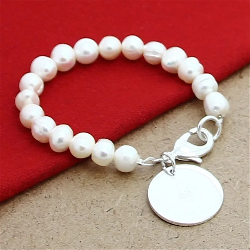 Natural White 8mm Pearl 925 Sterling Silver Round Pendant Bracelet For Woman Charm Wedding Engagement Fashion Party Jewelry Gift
Natural White 8mm Pearl 925 Sterling Silver Round Pendant Bracelet For Woman Charm Wedding Engagement Fashion Party Jewelry Gift