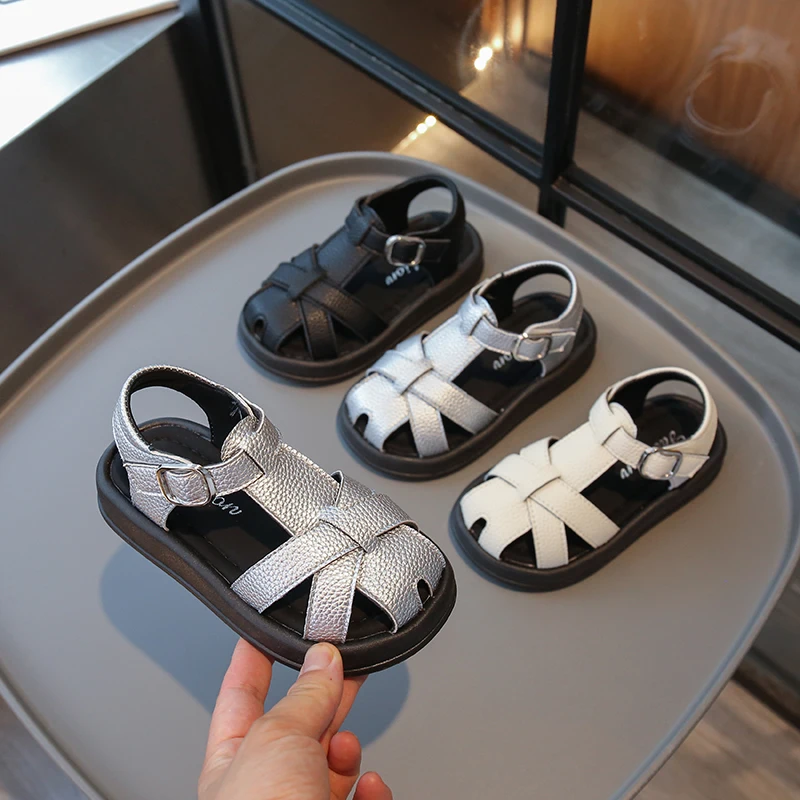 Children Outdoor Roman Sandals Boys Girls Casual Toes Capped Shoes Soft Sole Kids Summer Beach Shoes Peep Toe Size 23-36
Children Outdoor Roman Sandals Boys Girls Casual Toes Capped Shoes Soft Sole Kids Summer Beach Shoes Peep Toe Size 23-36
