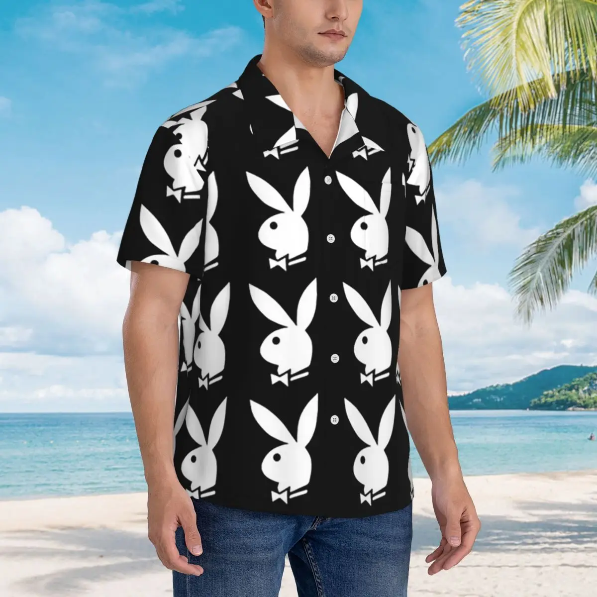 Y2k Bunny Design Hawaiian Shirts Fashion Men Short Sleeve Shirt for Summer Beach Men's Button Tops
Y2k Bunny Design Hawaiian Shirts Fashion Men Short Sleeve Shirt for Summer Beach Men's Button Tops