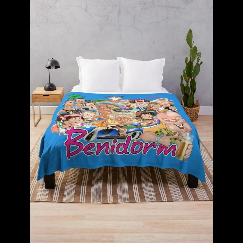 Benidorm Throw Blanket Soft Cozy Plaid Design for Living Room Couch Bed Perfect for Cuddling and Decor
Benidorm Throw Blanket Soft Cozy Plaid Design for Living Room Couch Bed Perfect for Cuddling and Decor