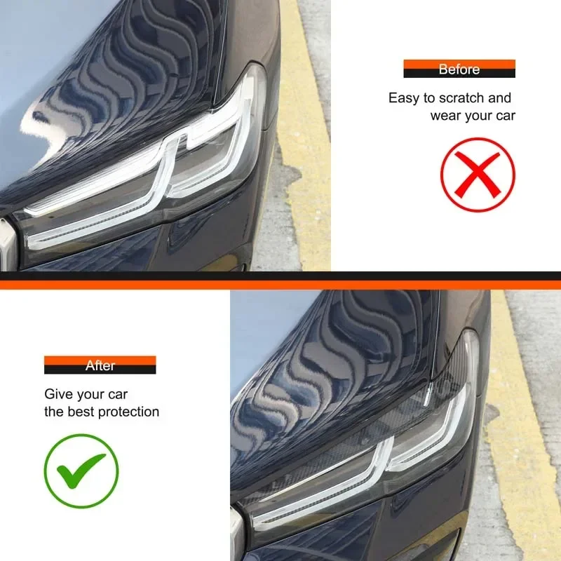 Soft Carbon Fiber For BMW 5 Series G30 2018-2023 Car Headlight Eyebrow Decorative Strip Stick Exterior Protection Accessories
Soft Carbon Fiber For BMW 5 Series G30 2018-2023 Car Headlight Eyebrow Decorative Strip Stick Exterior Protection Accessories