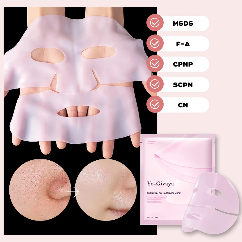 Glass Glow Skin Hydrating Firming Moisturizing Skincare Salmon DNA PDRN Pink Collagen Jelly Gel Overnight Face Mask
Glass Glow Skin Hydrating Firming Moisturizing Skincare Salmon DNA PDRN Pink Collagen Jelly Gel Overnight Face Mask