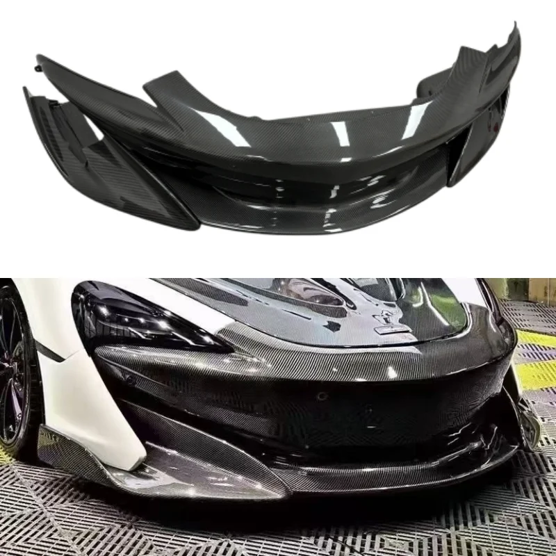 New Customized Car Kit for McLaren 540C 570S Upgraded 600LT Style Carbon Fiber Front Bumper Body Kit
New Customized Car Kit for McLaren 540C 570S Upgraded 600LT Style Carbon Fiber Front Bumper Body Kit