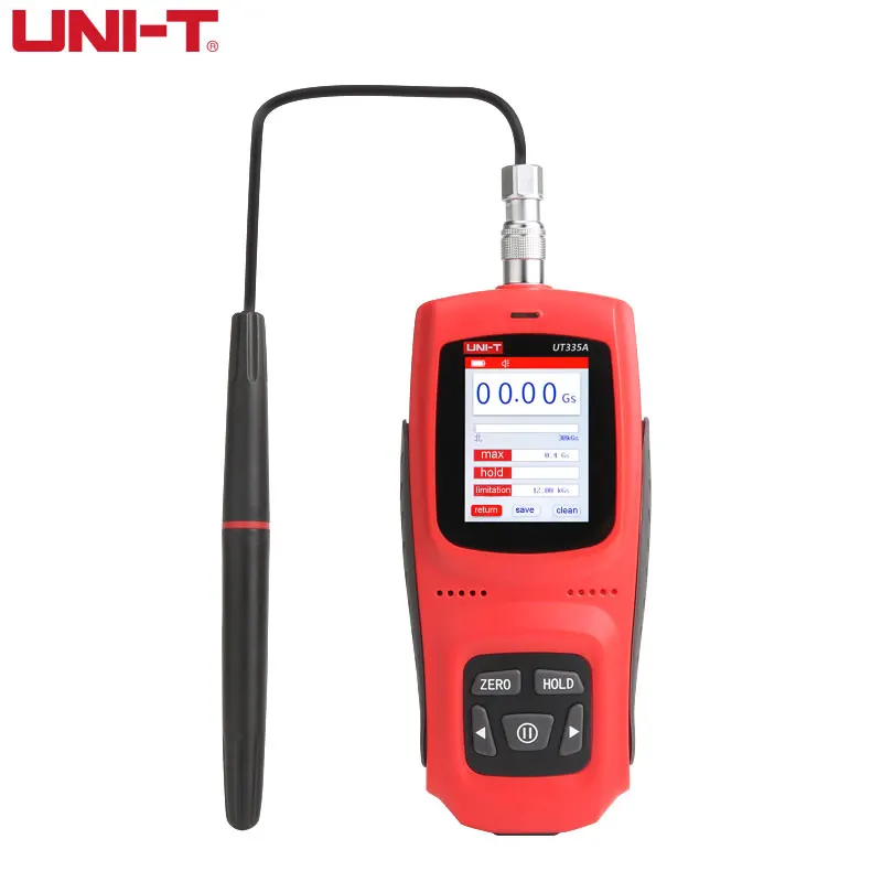 UNI-T UT335B/A Permanent Magnet Gauss Meter Handheld Digital Tesla Meter Magnetic Flux Meter Surface Magnetic Field 2% Accuracy
UNI-T UT335B/A Permanent Magnet Gauss Meter Handheld Digital Tesla Meter Magnetic Flux Meter Surface Magnetic Field 2% Accuracy