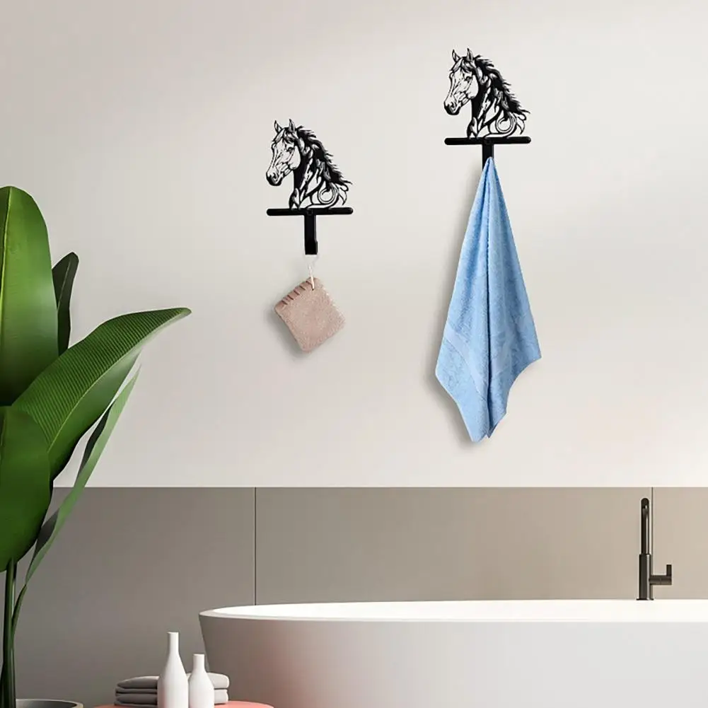 Key Holder Strong Load Bearing Hook Black Horse Wall Hook Key Hanger Iron Entryway Organizer for Bags Decorative Horse
Key Holder Strong Load Bearing Hook Black Horse Wall Hook Key Hanger Iron Entryway Organizer for Bags Decorative Horse