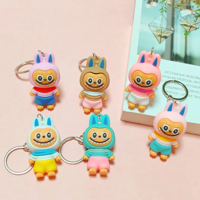 6/12pcs New Labubu KeyChain Pendant kawaii Style Fabric Keychain Bag Charm Toy Pendant Gift Decoration Handmade String Doll
6/12pcs New Labubu KeyChain Pendant kawaii Style Fabric Keychain Bag Charm Toy Pendant Gift Decoration Handmade String Doll