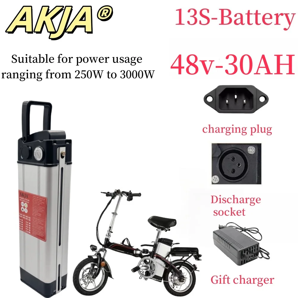 Air fast transportation,48V50AH,18650 high-capacity lithium battery pack,Suitable for Silver Fish motors below 3000W
Air fast transportation,48V50AH,18650 high-capacity lithium battery pack,Suitable for Silver Fish motors below 3000W