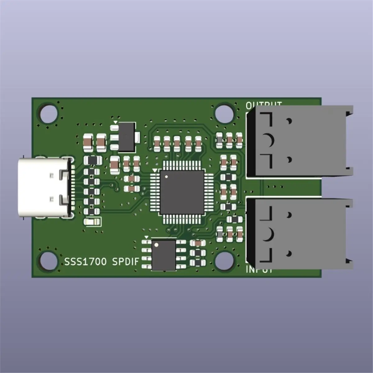 (A96Z) SSS1700C1 USB Sound Card TypeC Interface Spdif Fiber Optic Digital Audio Input/Output Digital Interface
(A96Z) SSS1700C1 USB Sound Card TypeC Interface Spdif Fiber Optic Digital Audio Input/Output Digital Interface