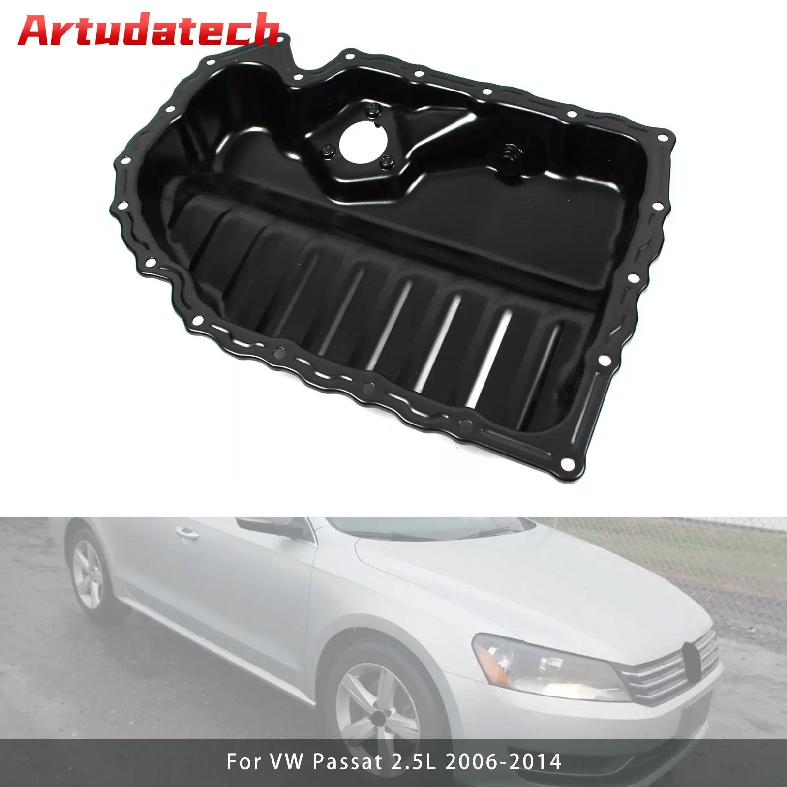 Artudatech Oil Pan Lower 06J103600E For Audi A3 TT For VW Beetle CC GTI Jetta Passat Car Accessories
Artudatech Oil Pan Lower 06J103600E For Audi A3 TT For VW Beetle CC GTI Jetta Passat Car Accessories
