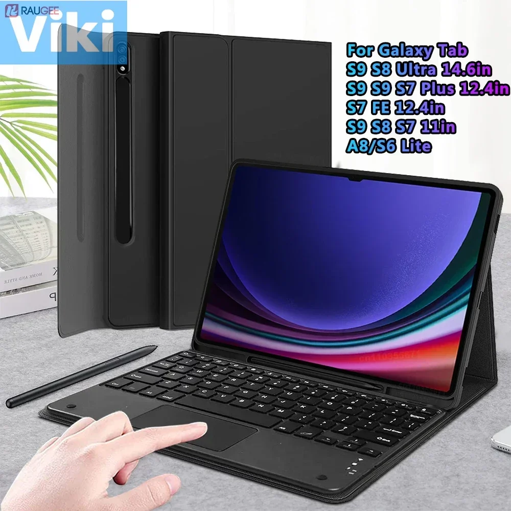 Keyboard Case For Samsung Galaxy Tab S9 S8 Ultra Magnetic Cover For Galaxy Tab S7 FE/S8 S9 Plus S6 Lite A8 Tablet Keyboard Case
Keyboard Case For Samsung Galaxy Tab S9 S8 Ultra Magnetic Cover For Galaxy Tab S7 FE/S8 S9 Plus S6 Lite A8 Tablet Keyboard Case