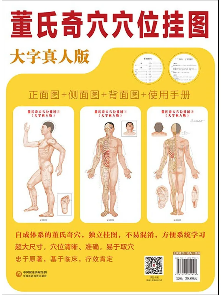 Book-Winshare Dong's Qi's Acupoint Wall Chart Large Character Real Version
Book-Winshare Dong's Qi's Acupoint Wall Chart Large Character Real Version